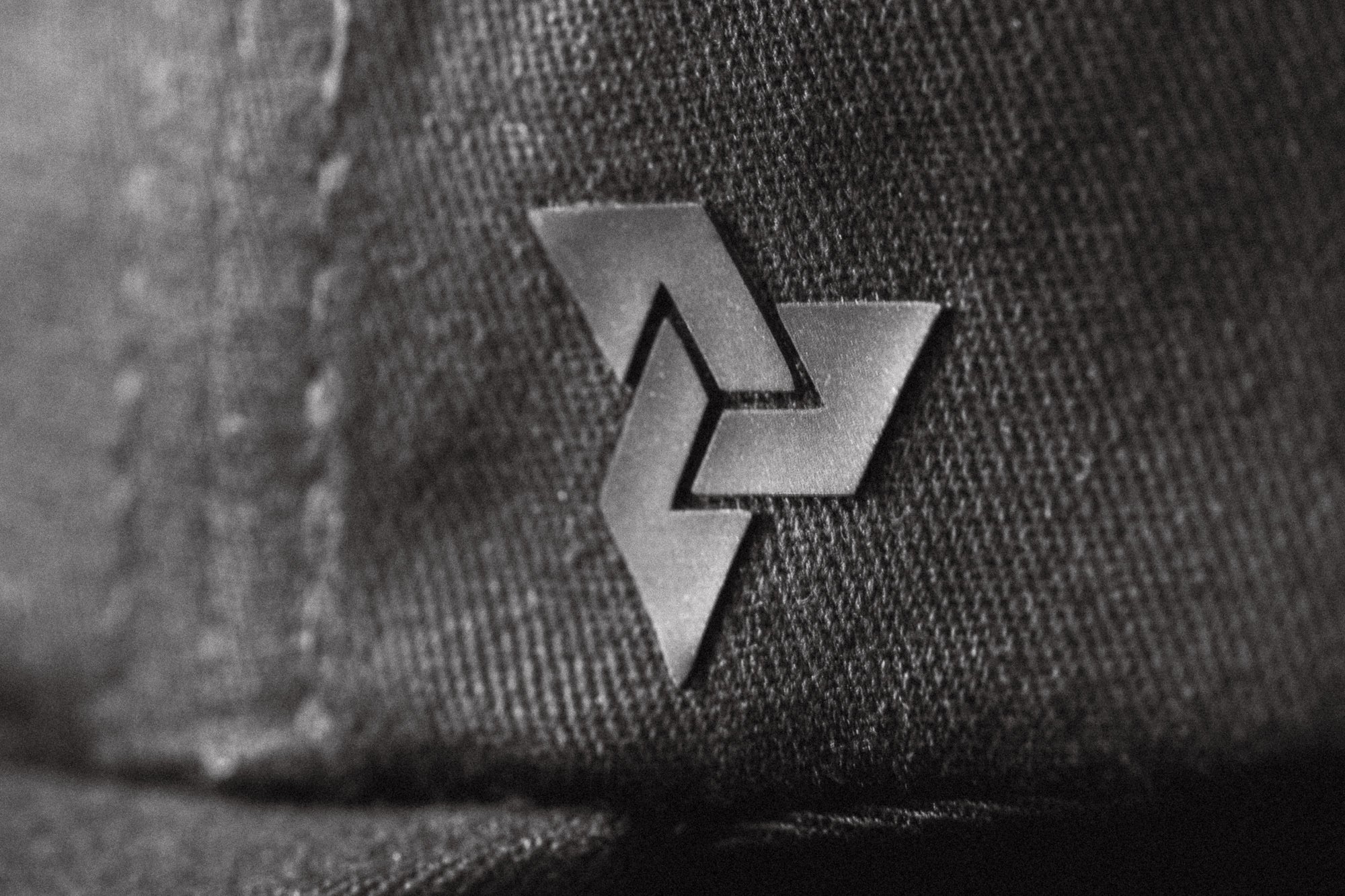 Project Snapback Hat (Black Logo)