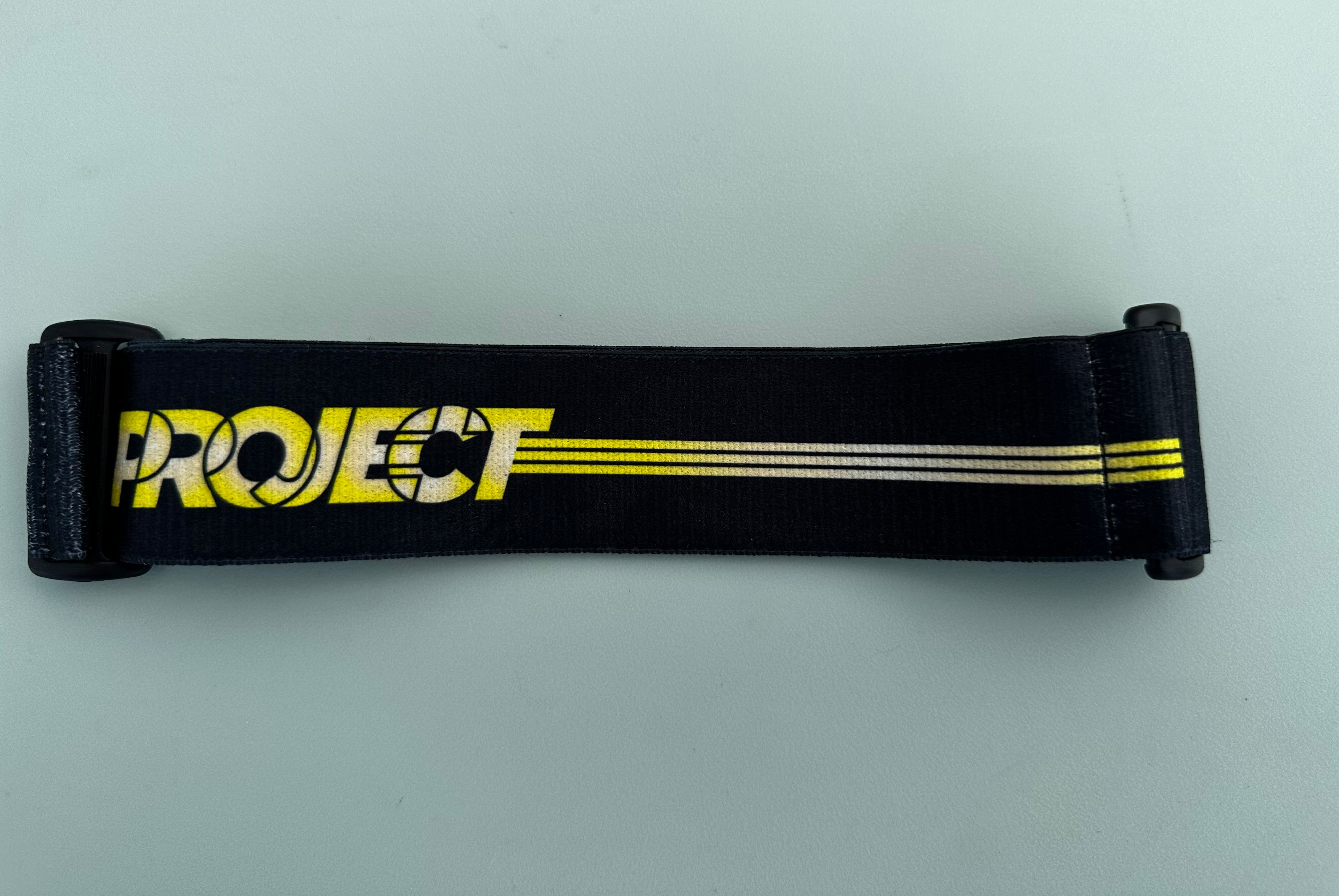 Project Logo Strap (Black/Yellow)