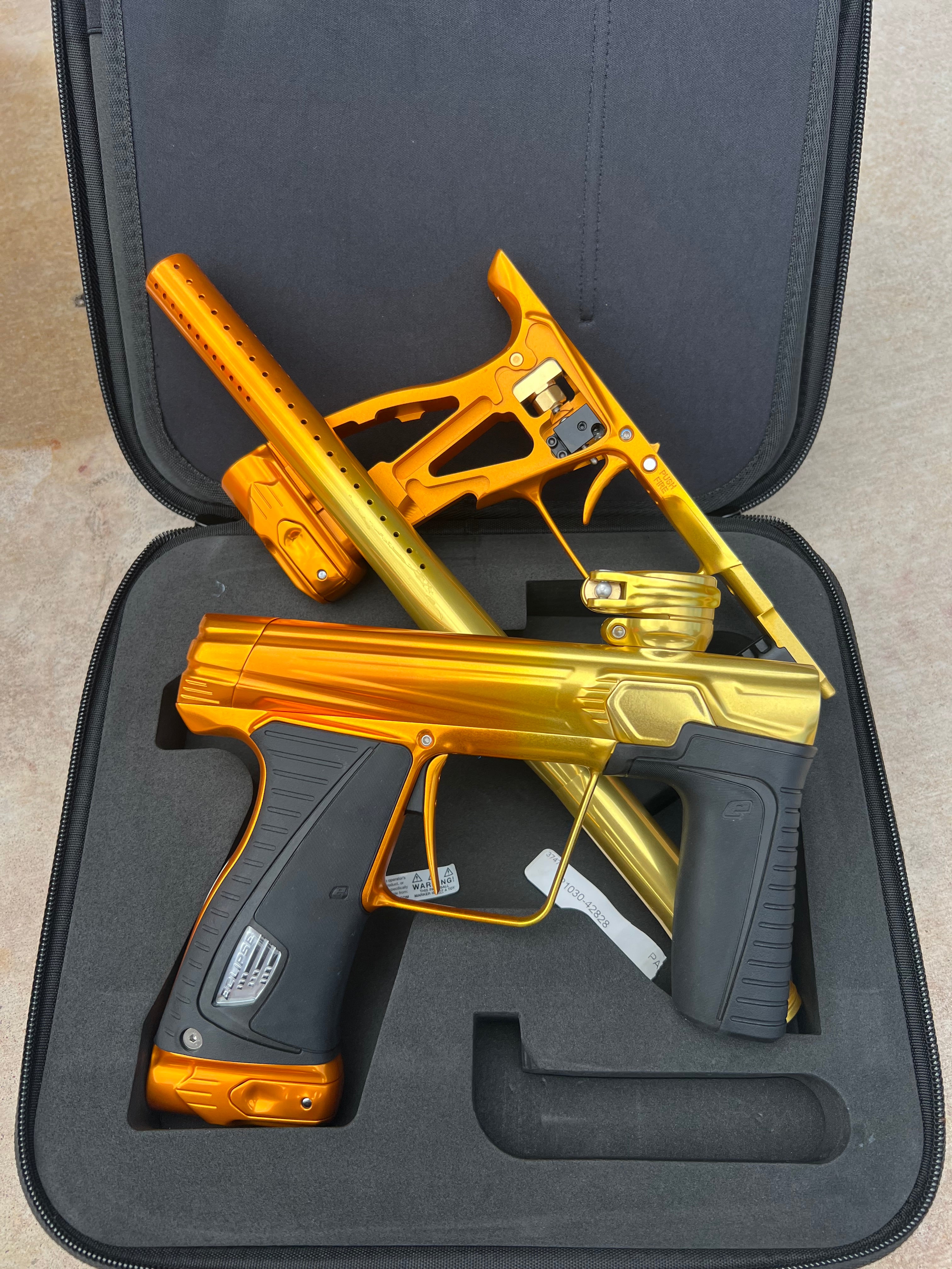 Tekniq Anodized 180R: Golden Hour + Mech Frame & Pops
