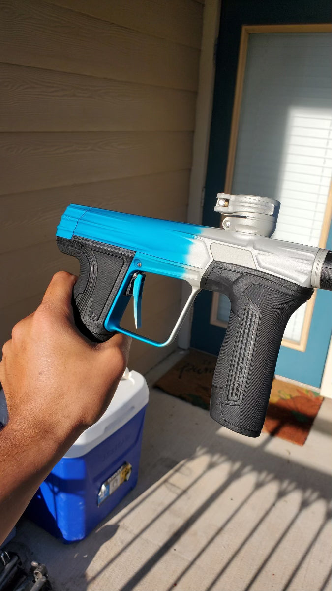 Tekniq Anodized CS3 (Blue/White Fade)