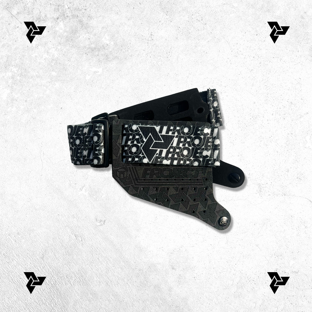Project x Shinto Torri Soft Ears + All Over Strap (Black/White)