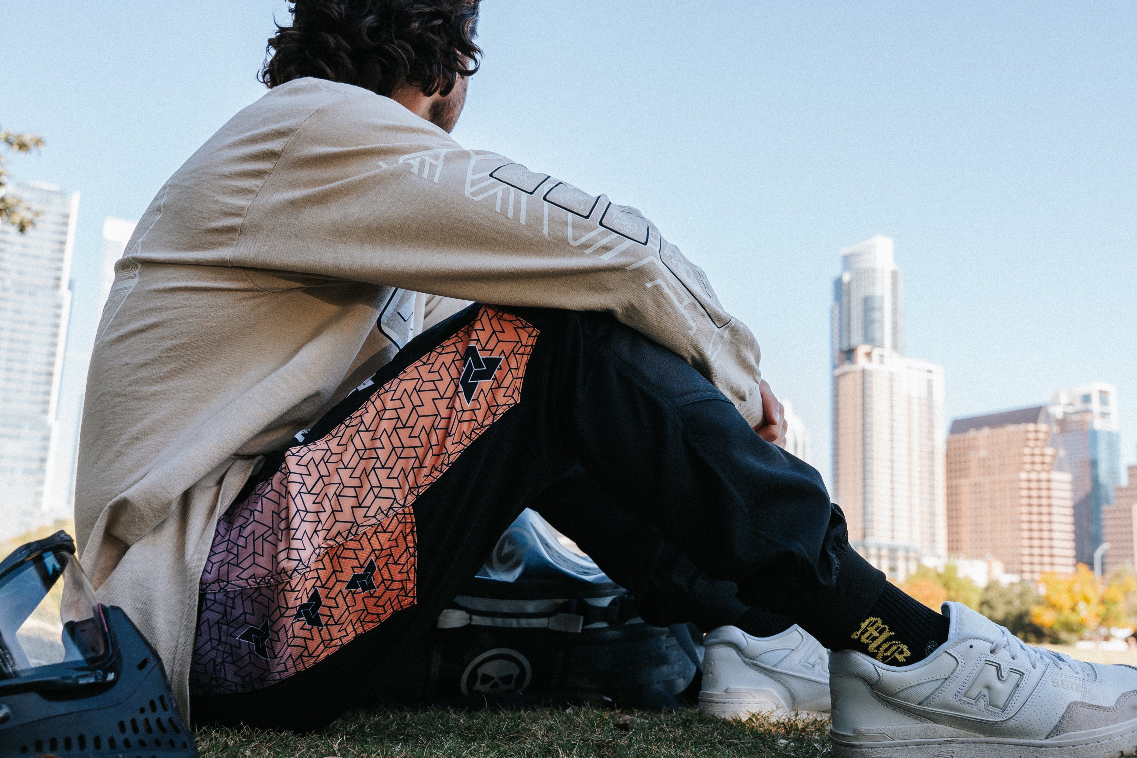 Project JT Pro Jogger: Gray/Apricot Fade